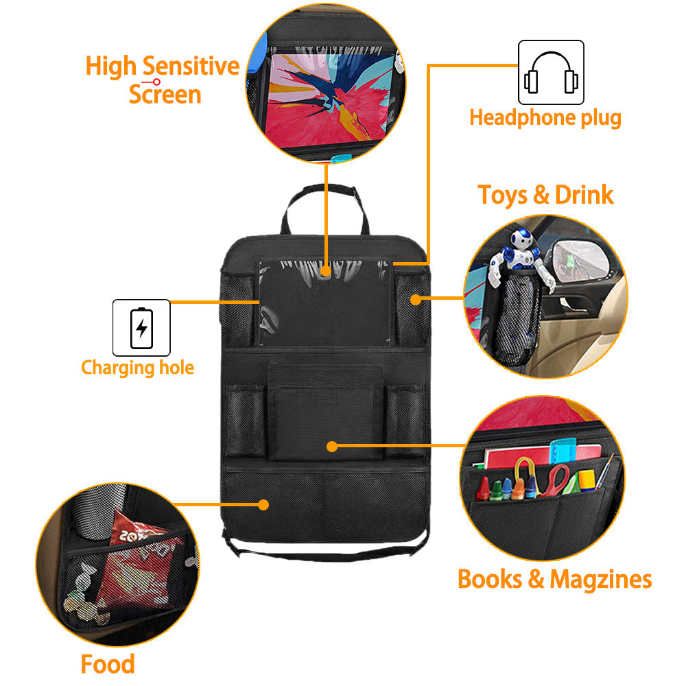 Car Seat Back Storage Bag
