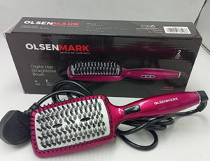 Hair Straightener Brush Comb